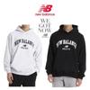 New Balance Унисекс Базовая толстовка с капюшоном с логотипом Nbn0ec3813