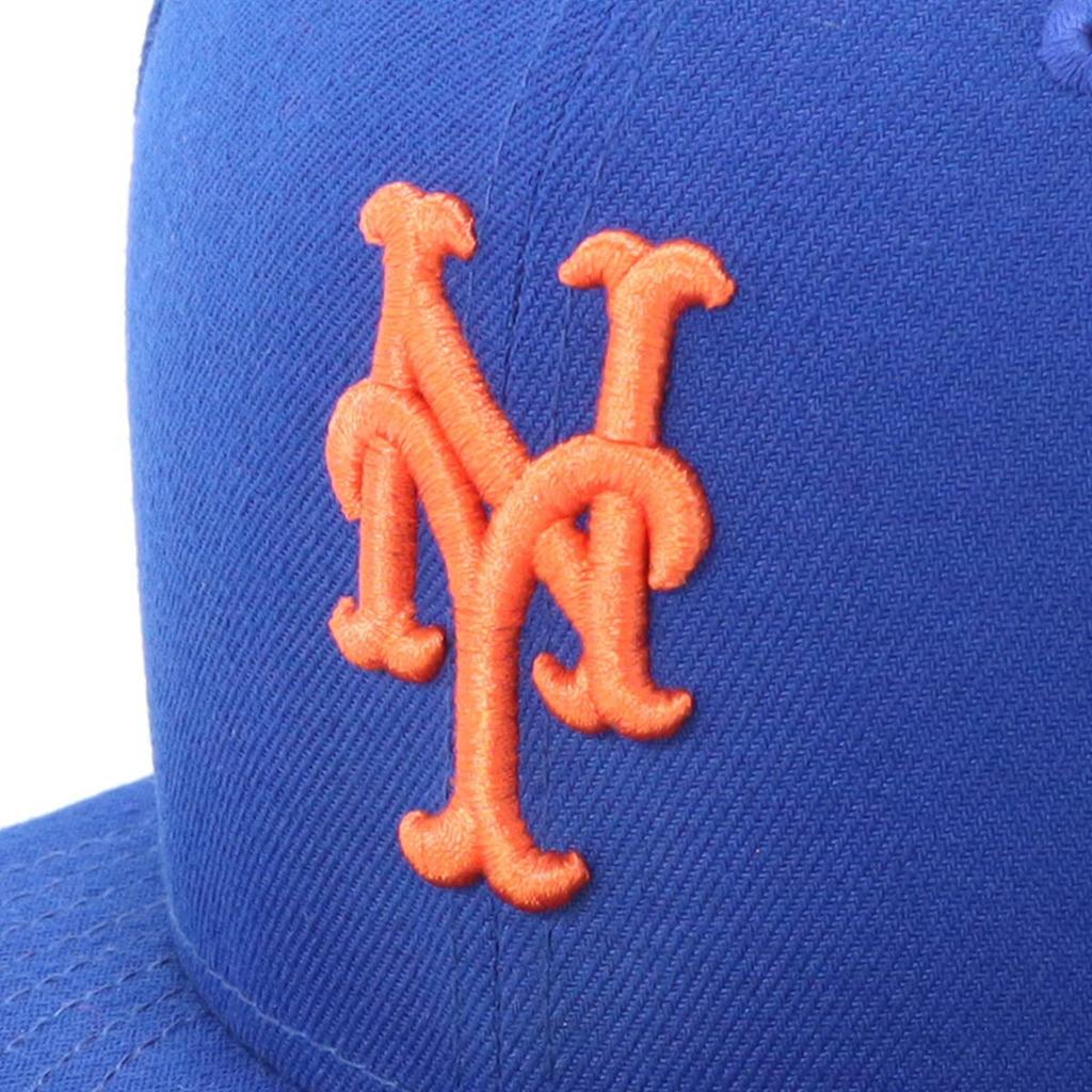 Кепка аутентичная с плоским козырьком MLB 7 ACPERF NEYMET GM 25J [New Era] NYM/Game 5/8