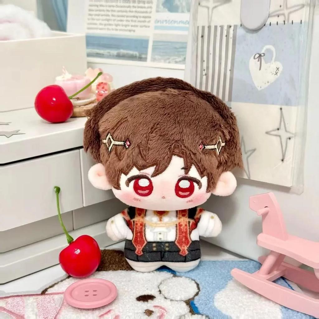 10Cm Cotton Plush Doll Keychain Light And Night Love Bag Charm Cute Romantic Gift For Fans Teens Couples Home Desk Decor Xmas