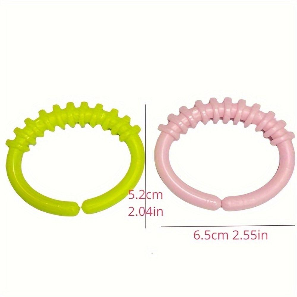 24pcs/set Clip on Plastic Connecting Rings Stroller Baby Rainbow Loop Gifts