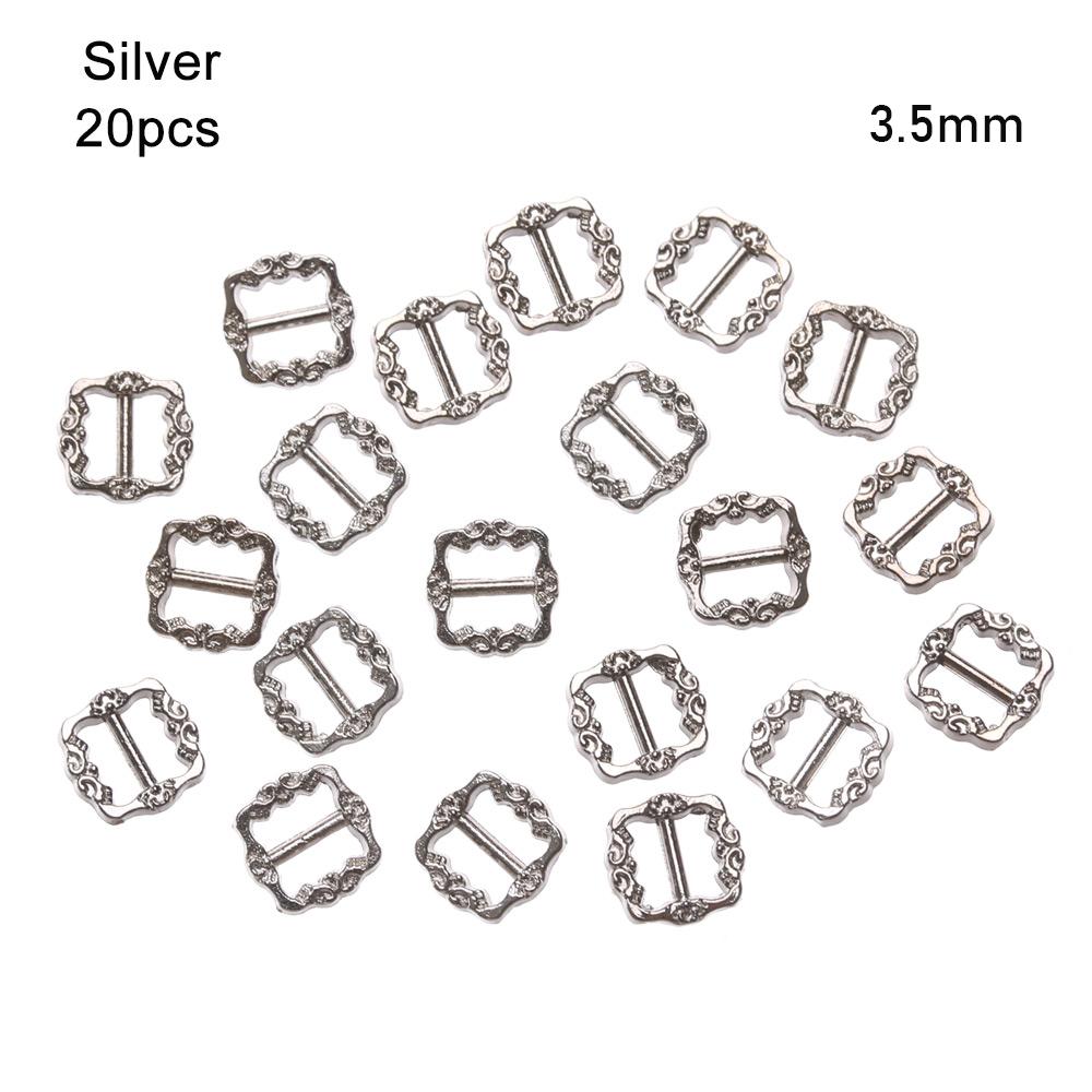 Toys Mini Ultra-small Doll Bags Accessories Diy Dolls Buckles Tri-glide Buckle Pattern Belt Buttons