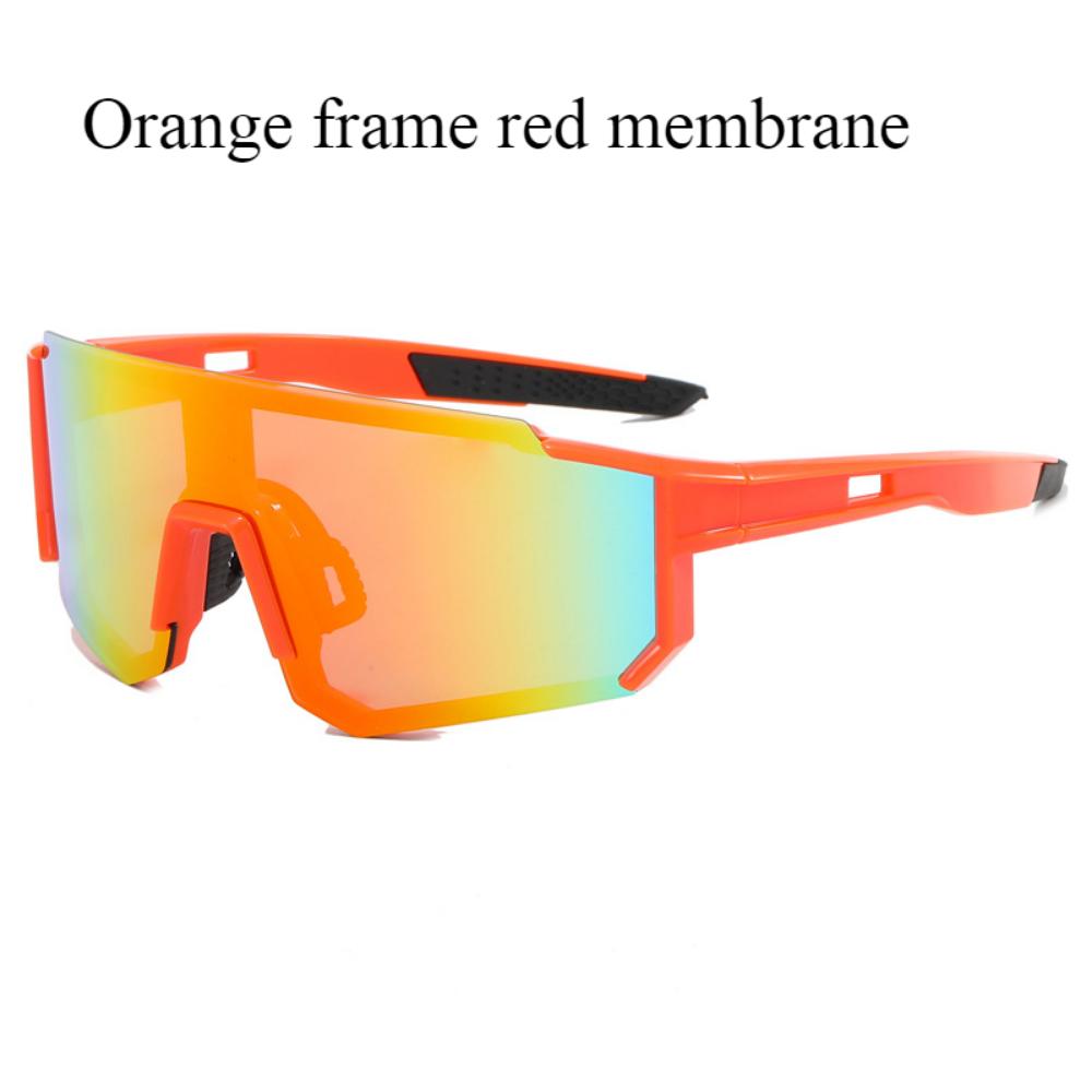 Европейские и американские новые спортивные велосипедные солнцезащитные очки, велосипедные трендовые мужские и женские цветные солнцезащитные очки для улицы, модные очки с покрытием