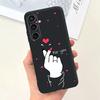 For Samsung A15 Case A05 A05S A25 4G Cover Cute Love Heart Butterfly Silicone Soft Fundas For Samsung Galaxy A15 SM-A155F Bumper
