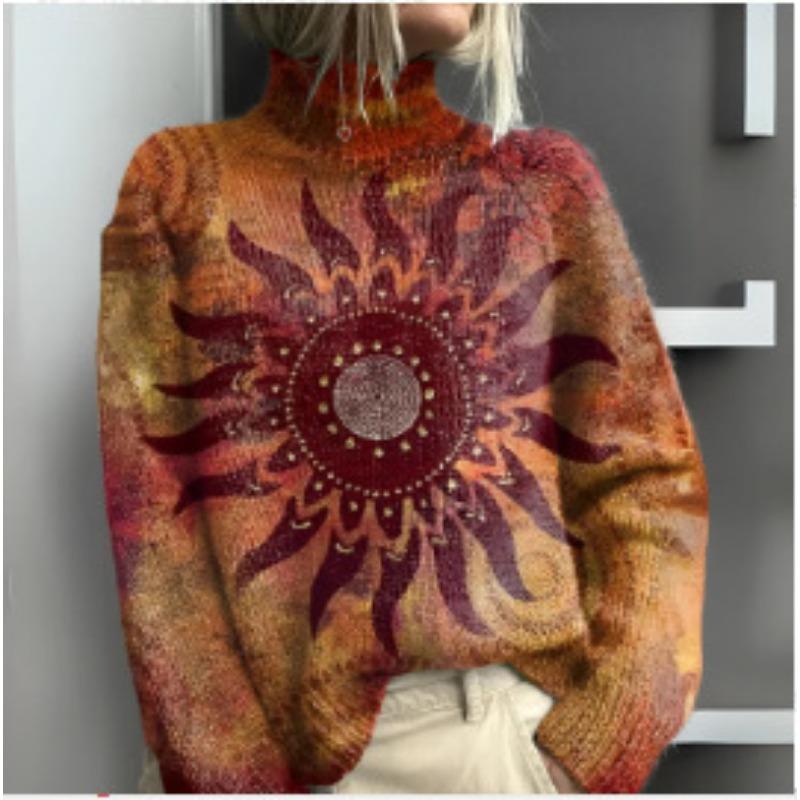 XS-6XL Разнообразие опциональных новейших рождественских свитеров-верхней одежды в стиле кэжуал с абстрактным принтом 2025 года