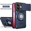 360° Ring Kickstand Phone Case with Slide CameraCover For vivo Y400 Pro Y39 Y31 Y300 Y29s Y29 Y04 V60 Lite V60e V50 T4x iQOO Z10