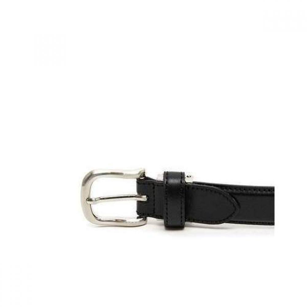 Daks Women Black Slim Matte Buckle Leather Belt Width 2.5cm  Dbbe2f741