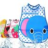 Cartoon Baby Bibs Eva Waterproof Newborn Bandanas Feeding Baby BURP Cloth Kids Saliv (Color Random)