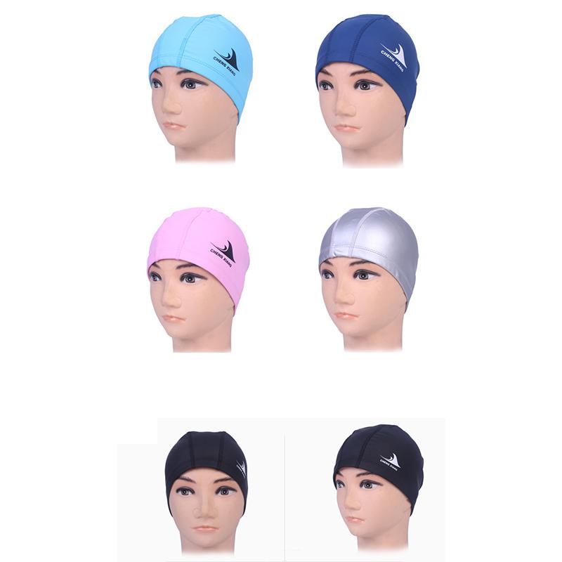 Водонепроницаемая ткань защищает уши длинные волосы спортивная шапочка для плавания в бассейне акула высокоэластичная гибкая прочная шапочка для плавания для мужчин и женщин