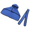 Dog Towel Strong Absorbent Quick Drying Hand Pockets Design Hooded Dog Bathrobe with Waistband for Cat Blue
