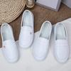Fashion Summer White Nurse Shoes Women Soft Sole Fashion Comfortable Casual Comfortable Non-slip Flat Sports Walking Shoes 2025