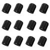 12 Pcs Plastic Air Valve Caps Plastic Road Bike Bicycle Tire Valve Caps Practical