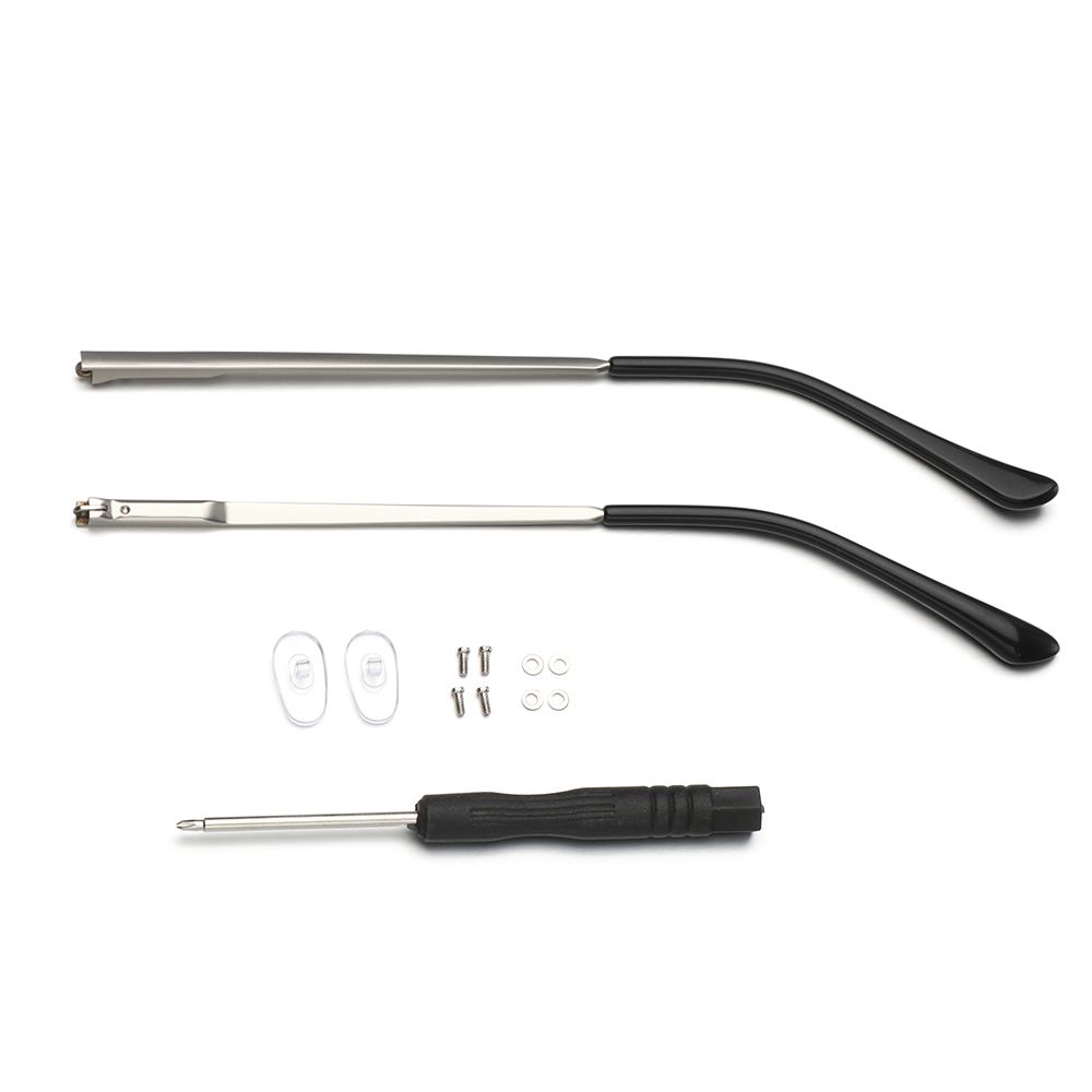 1 Pair Metal Anti-Slip Repair Tool Glasses Arm Spectacle Frame Replacement Leg Eyewear Accessories