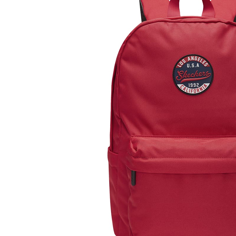 Skechers Fabric Student Backpack Regular Unisex Race Red L419U033-005G