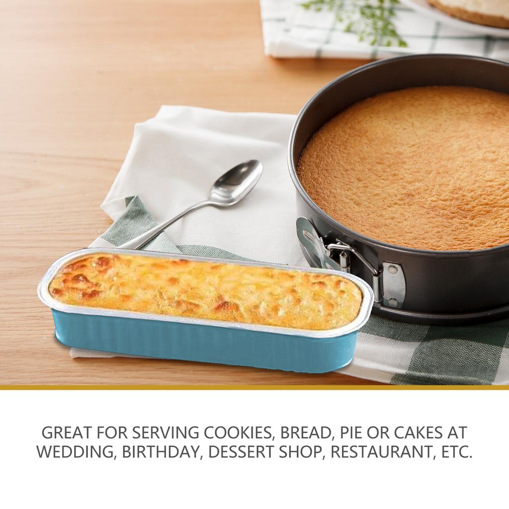 25 шт. Формы для выпечки, противни с крышками, алюминиевая фольга, контейнер для мини-хлеба, маленькие контейнеры для еды