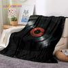 3D Vinyl Record Music DJ Screen Tape Soft Blankets,Keep Warm Throw Blanket Comfortable Blanket for Picnic Beds Sofa Home Bedroom