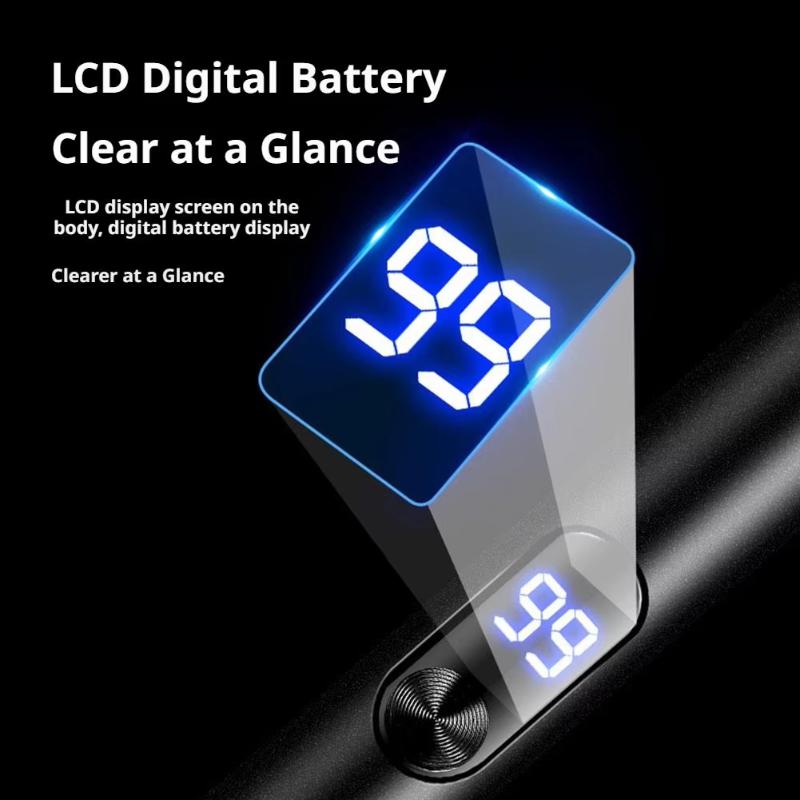 Waterproof Electric Nose Hair Trimmer Mini Portable USB Rechargeable Touch Control Groomer for Men Women Home Use
