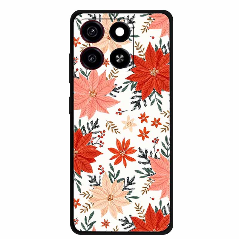 For ZTE Blade A35 A55 Case Phone Cover Shockproof TPU Soft Silicone Fundas Painted For ZTE Blade A35 Z2453 Global Bumper Shell