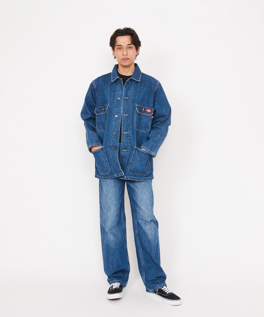 Dickies Рабочая куртка Kaihara Denim Средне-синяя