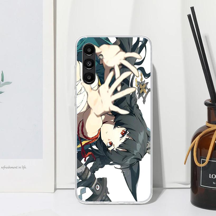Чехол для телефона Hoshimi Miyabi Zenless Zone Zero ZZZ для Samsung Galaxy A17 A37 A57 A16 A26 A36 A56 A15 A25 A35 A55 A14 A24 A34 A54 A