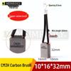 Meiersili CM3H Copper Carbon Brush, High-Voltage, Wear-Resistant, Anti-Spark Motor Brush (25x32x60)