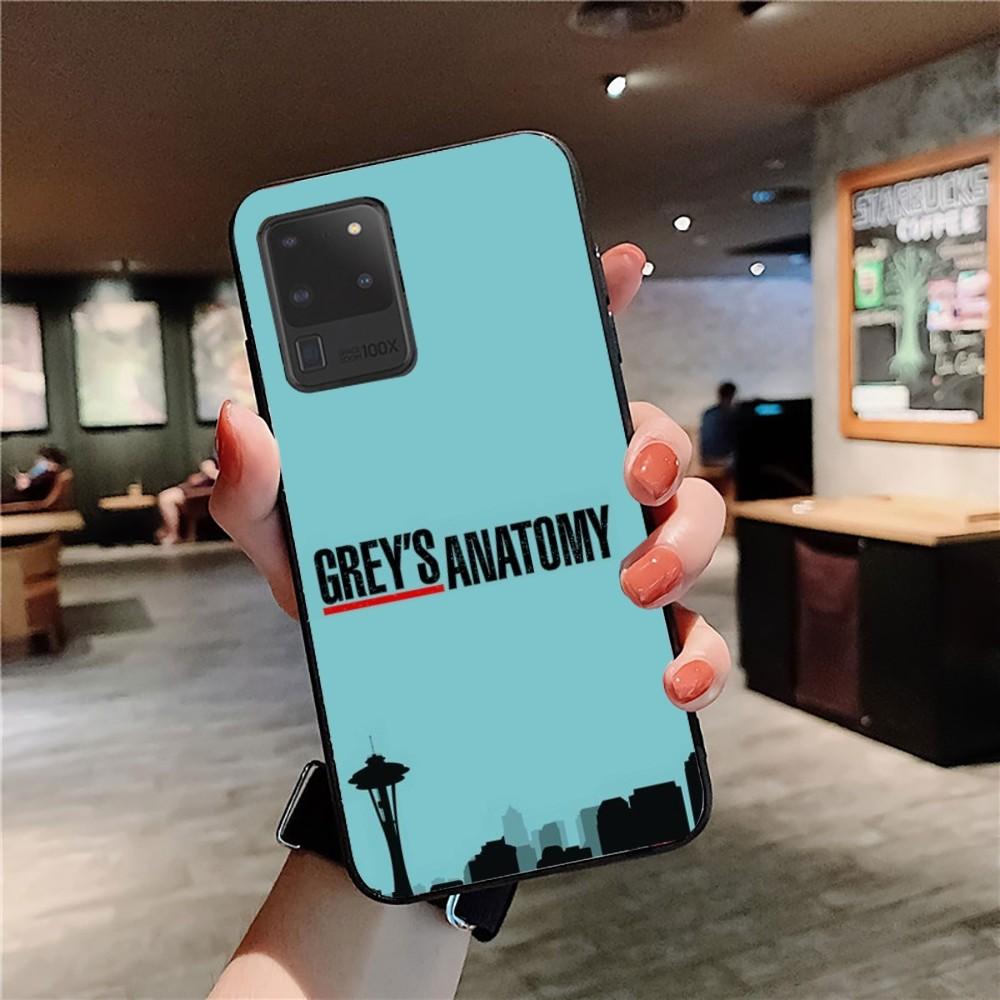 Grey Anatomy Phone Case For Samsung S 9 10 20 21 22 23 30 23plus lite Ultra FE S10lite Fundas