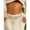 Vintage Multi-Layer Starfish Beach Waist Chain, Sexy Beach Body Jewelry Accessories