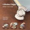 3 в 1 Fidget Toys, металлический Fidget Slider/Fidget Spinner/Fidget Haptic Slide Clicker, необычные Fidget Spinner настольные игрушки для снятия беспокойства и стресса
