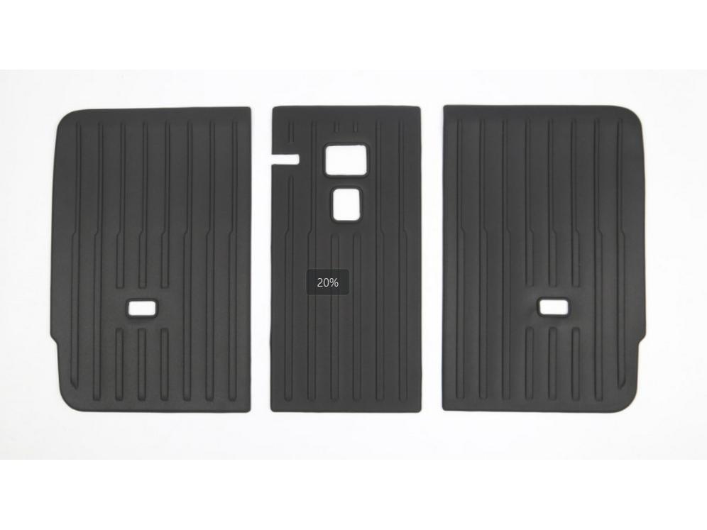 Подходит для Tesla Model Y (2025) Коврики для пола и багажника, Левый/Правый руль, Полный ТПЭ.