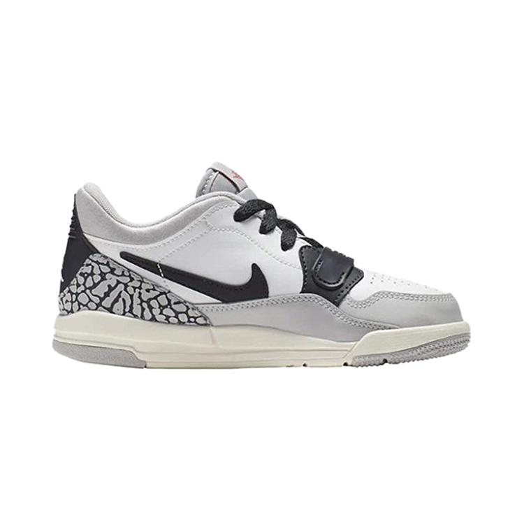 Jordan Legacy 312 Low Tech Grey Fire Red Black PS CD9055-101