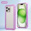 Роскошный матовый красочный ударопрочный защитный чехол для iPhone 16 15 14 Plus 13 12 Pro Max прозрачный жесткий чехол-бампер из ПК
