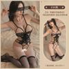 Style Bell Erotic Underwear Sexy Pajamas Passion Seduction Tease Crotch Lace One-Piece Elastic Suit