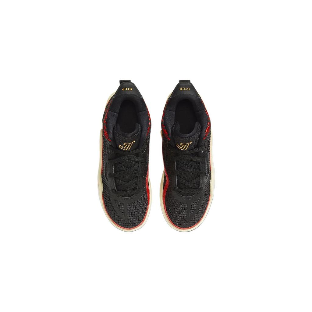 Кроссовки Air Jordan Tatum 1 PS Zoo для детей Черный Металлический-золотой Университетский-красный FJ4654-001