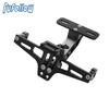 FOR KAWASAKI Z125 Z 125 Z125PRO 2015-  2018  Motorcycle Adjustable Angle License Number Plate Frame Holder
