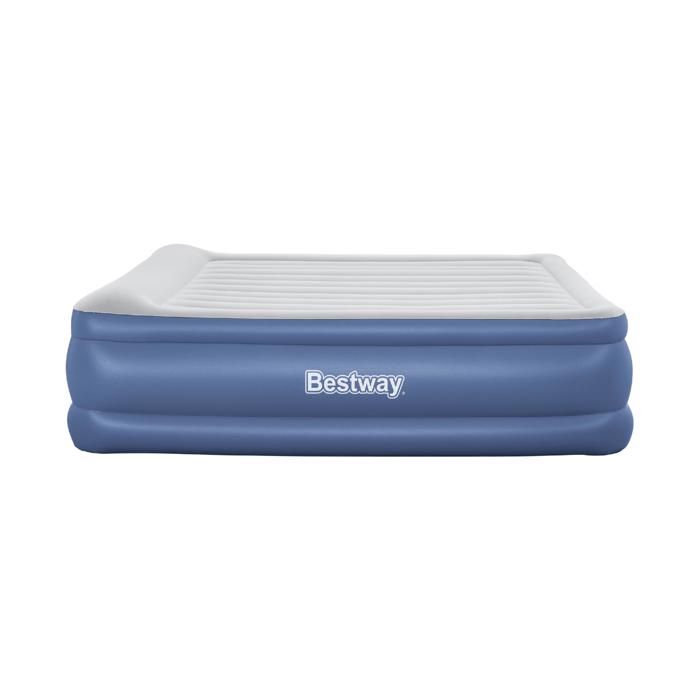 Matelas gonflable Tritech Air Mattress - Bestway - 2 places 203 x 193 x 56 cm - Pompe électrique intégrée