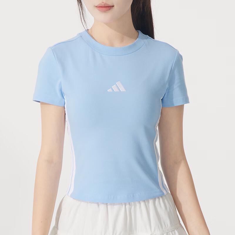 adidas Женская летняя спортивная футболка JE1241