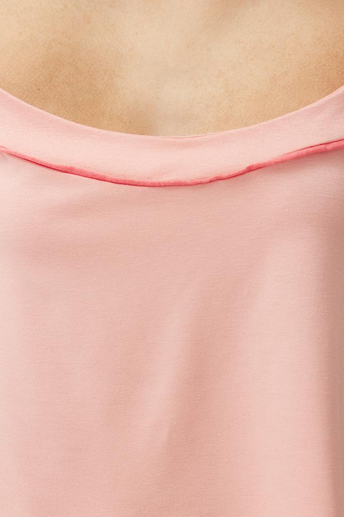 Women's Fashion New Pajama Set Powder Bias Detailed Rope Strap Viscose Knitted Pajama Set