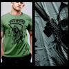 Sniper T-Shirt Sniper Rifle Infantry Sharpshooter Death Dealer Combat Tactics