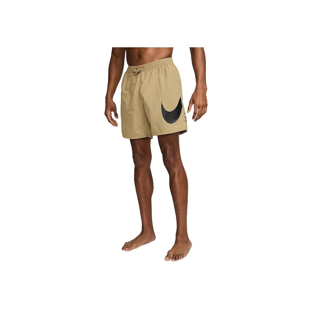 Nike Swim Breaker Модные Удобные Мягкие Повседневные Шорты Пятиточки Мужские Шорты Абрикосовые Черные HV7077-297