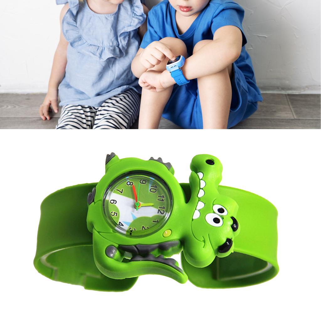 Toddler Watch Safe Comfortable Wear Cartoon Design Lightweight Sturdy Kid Watch Toy for Boys Girls