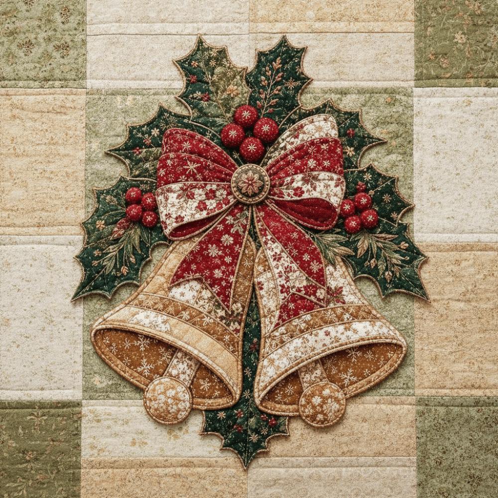 with Guidance Christmas Patchwork Art Painting Kit Christmas Tree Patchwork Fabric Kit Adults