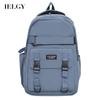Korean Version of Large-capacity Waterproof Backpack Women's All-match Fashion Casual Junior High School College Student Schoolbag