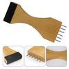 Wooden Webbing Stretcher Upholstery Tool Webbing Puller Anti-Slip Grip Steel Pins Carpet Canvas Furniture Repair Reupholstering Supplies