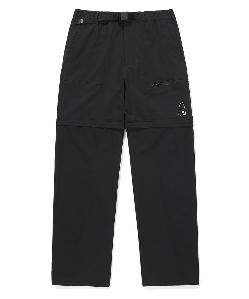 SIERRA DESIGNS W) Half Moon 2-Way Pants (Semi-Wide Fit) Black