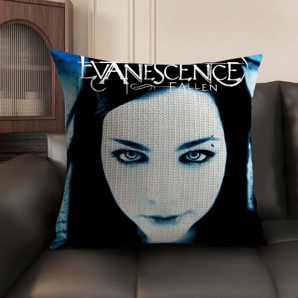 Hot Rock E-Evanescence Наволочка Натуральный Лен Органическая Ткань Двусторонняя Печать Диван Домашний Декор Подарок Чехол для Подушки