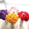 Artificial Fake Flowers Carnations Silk Flower On Wedding Table Autumn Decoration Fake Plant