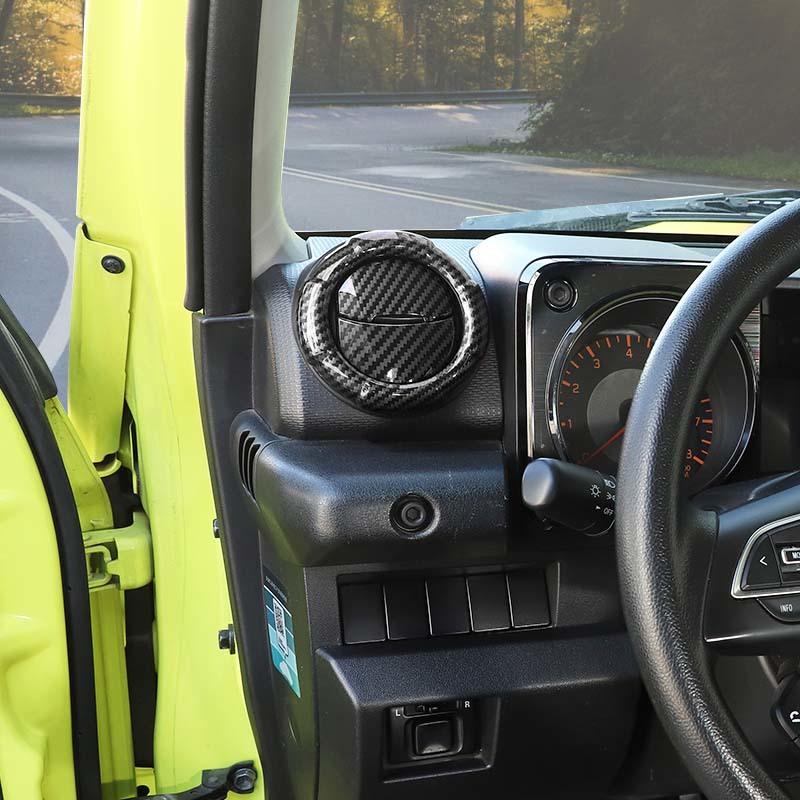  ABS автомобильное украшение переключения передач, панель управления кондиционером, наклейки на переключатель стеклоподъема для Suzuki Jimny 2019, аксессуары для интерьера