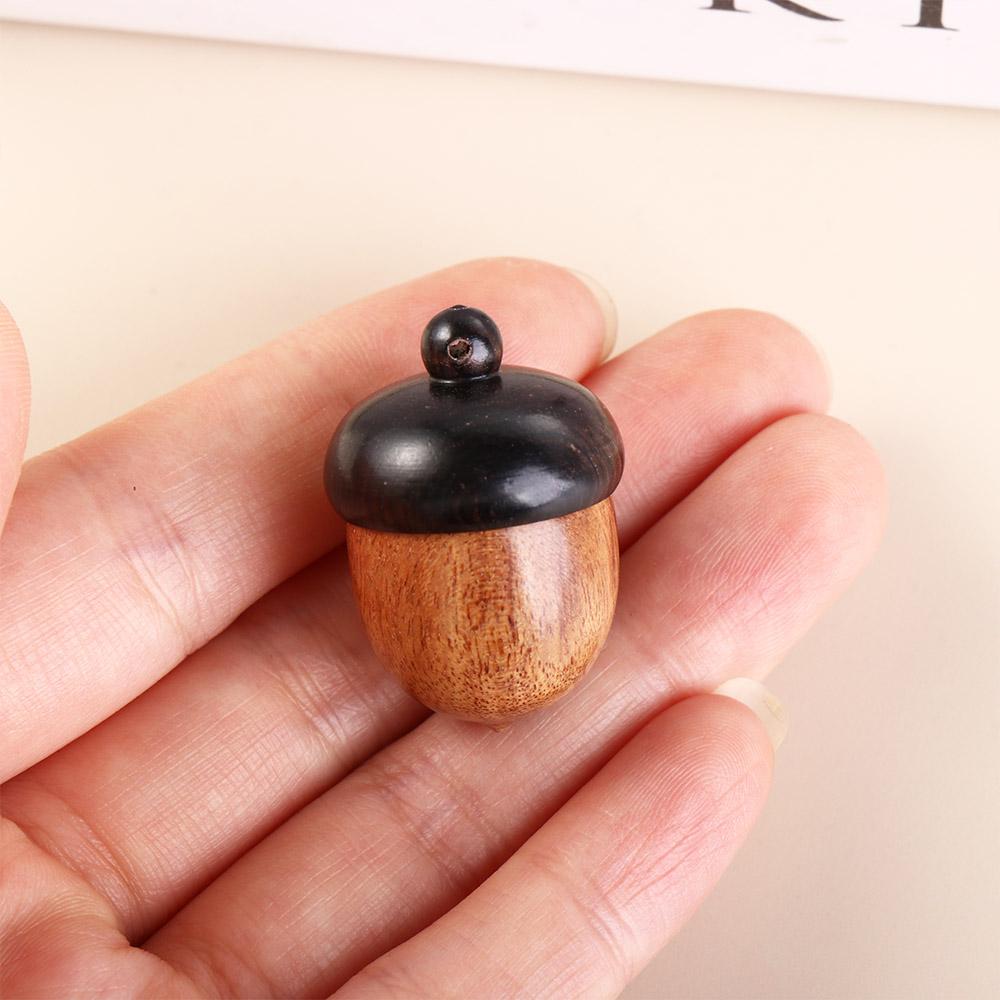 Portable Outdoor Sandalwood Medicine Tablet Container Granule Storage Box Wooden Pill Box Capsules Organizer Travel Pill Case