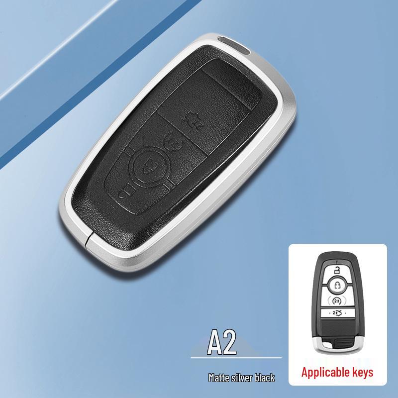 Metal Protective Key Shell for 2015-2017 Ford Mustang - Unisex Design