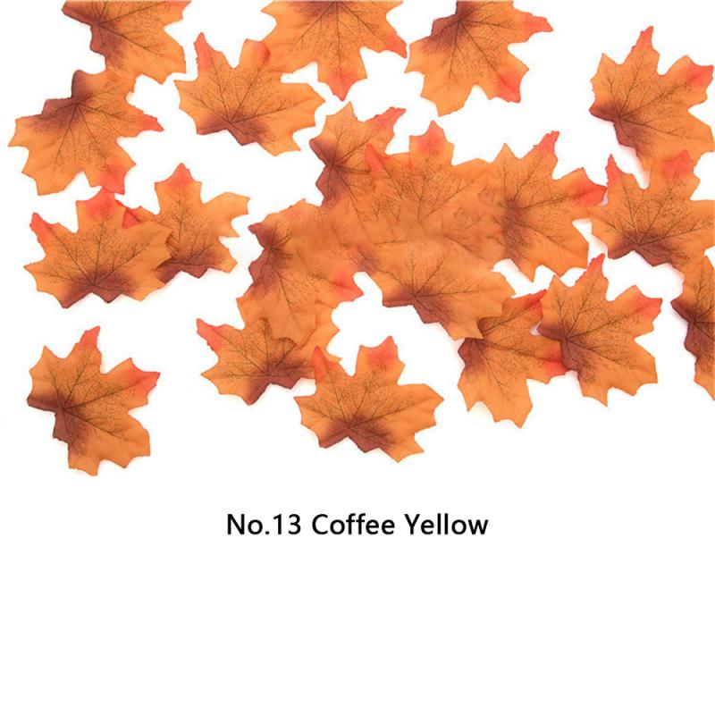 Декоративный кленовый лист 13 г Предпочтительный материал Имитация мастерства Искусственные праздничные принадлежности Кленовый лист 13 Дополнительно