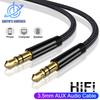 3.5mm Jack Extension Audio Cable Male To Male Aux Cable for iPhone Samsung Car Headphone Xiaomi Speaker MP3 AUX Audio Jack 3.5mm